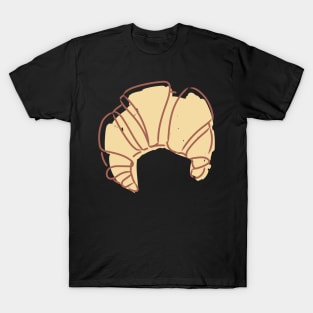 Beige Croissant T-Shirt